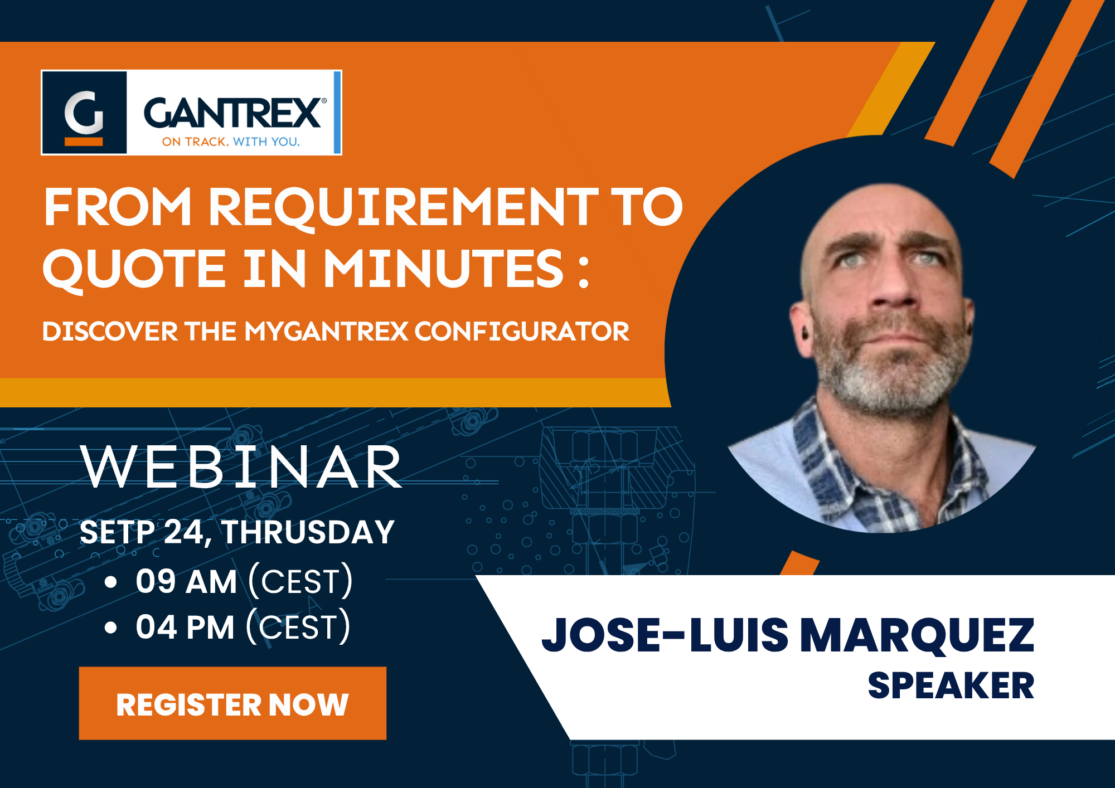 Gantrex Webinar - MyGantrex Configurator
